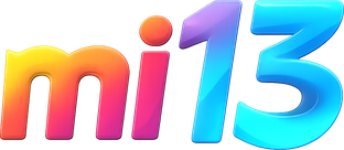 mi 13 এর সবুজ নীয়ন লোগো
